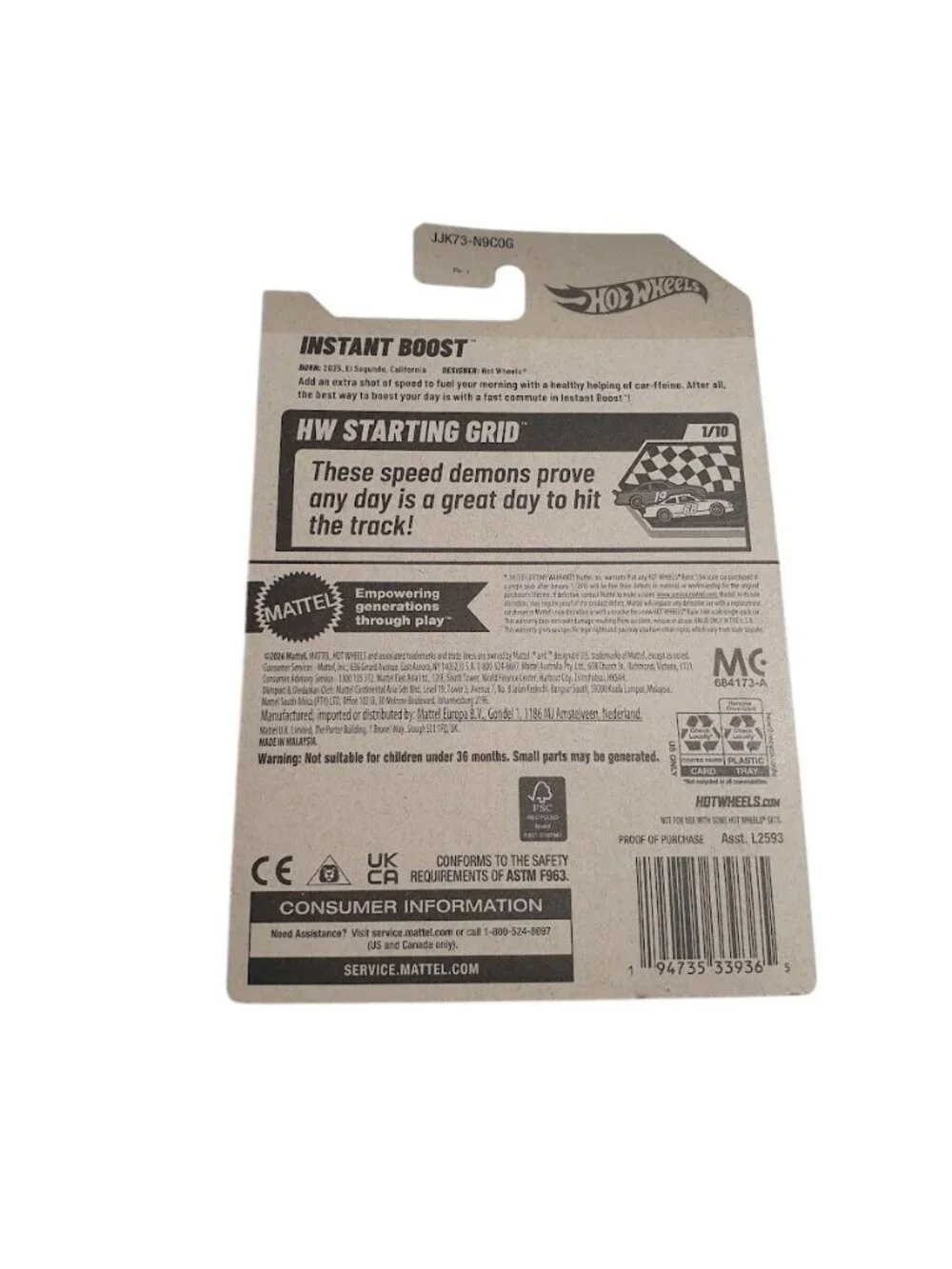 Hot Wheels Error Set Instant Boost HW Starting Grid 1/10 2026 Coffee Cup Collect